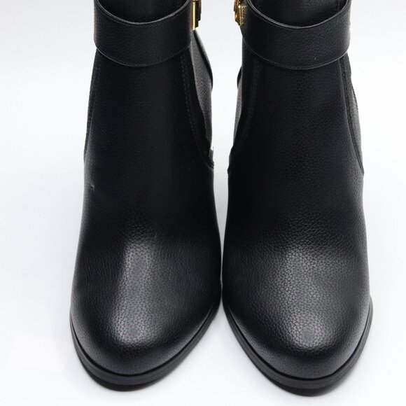 Michael Kors Jilly Heeled Bootie Black 6 M - Picture 2 of 5